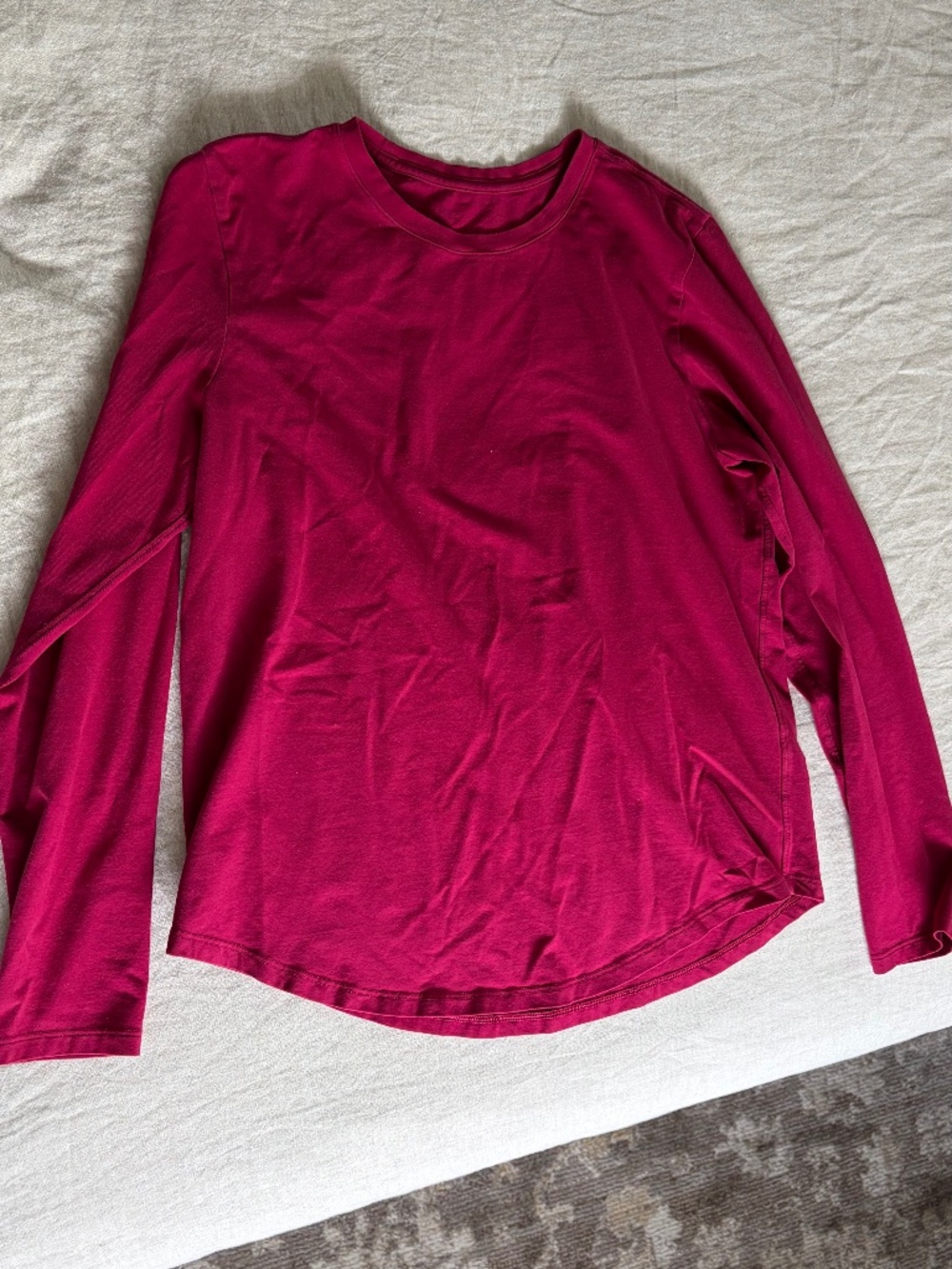 Lululemon Love Long Sleeve T-Shirt - Berry Rumble